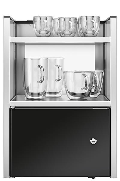 Profi Kaffeevollautomat WMF Presto 1400 +Cup&cool Milchkühler und